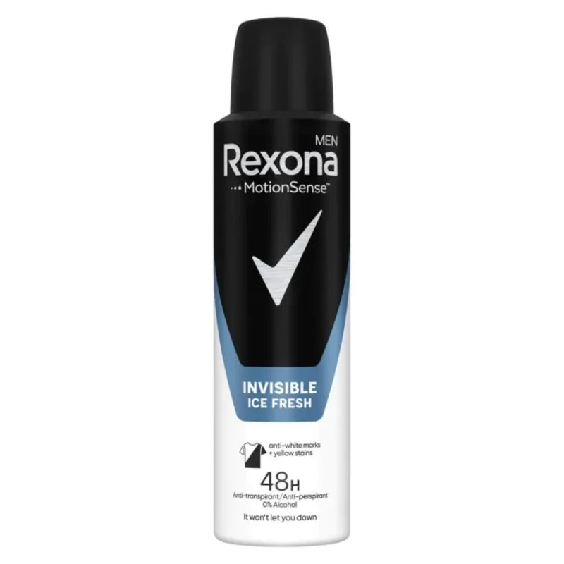 Rexona deo men invisible Ice fresh дезодорант 150мл