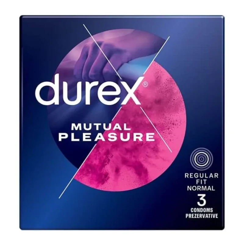 Презервативи durex mutual pleasure x3