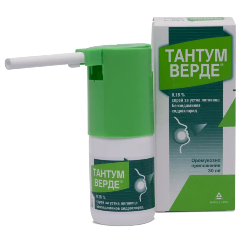 Тантум верде спрей 0,15% при простуда и грип 30мл