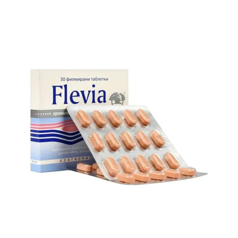 Флевия при разширени вени таблетки х30