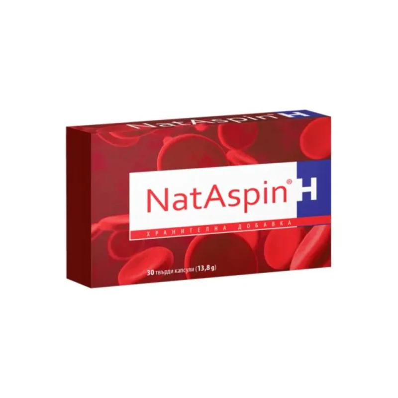 NatAspin H капсули при повишен риск от тромбоза х30