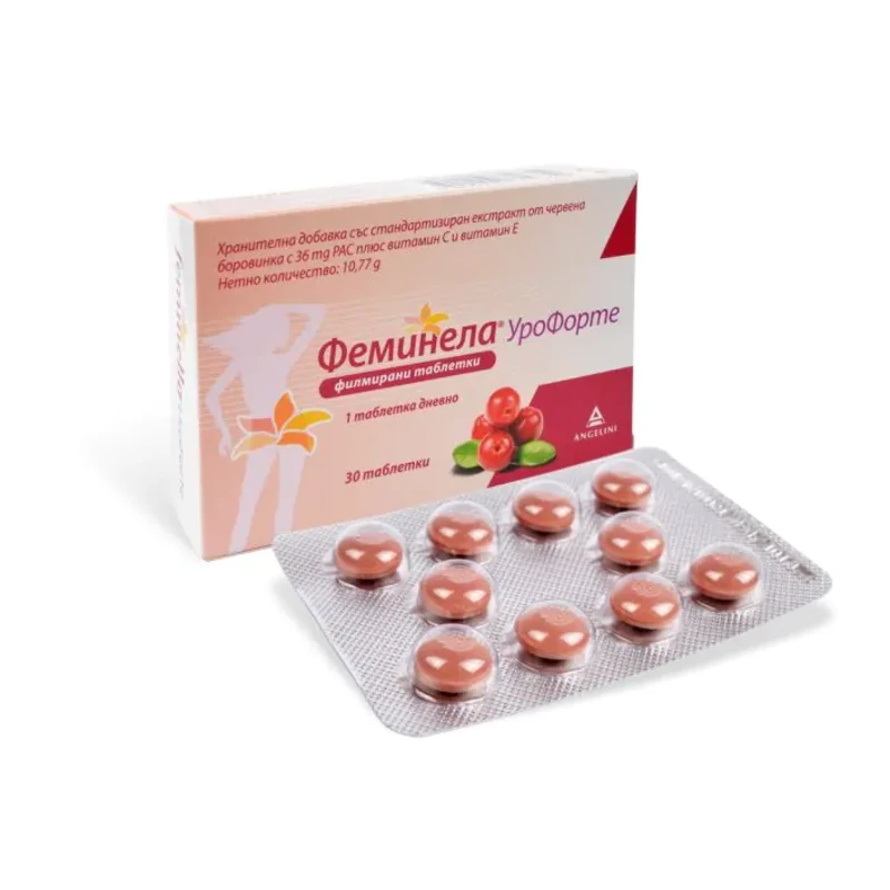 Феминела урофорте таблетки за здрави пикочни пътища х30