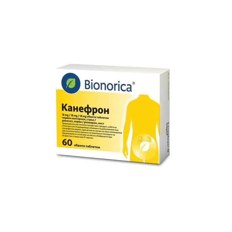 Канефрон таблетки при възпаление на пикочните пътища х60 Bionorica