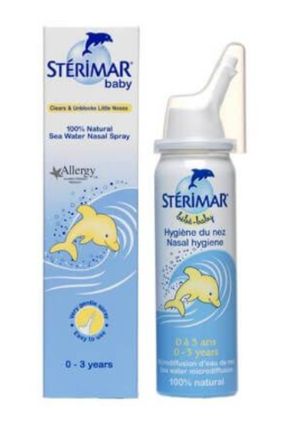 Стеримар бебе спрей за отпушване и почистване на носа 50мл