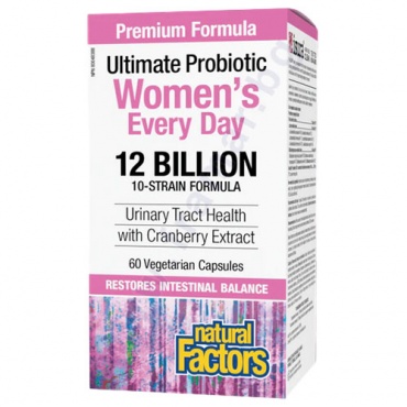 Мулти пробиотик за жени капсули с червена боровинка х60 Natural Factors