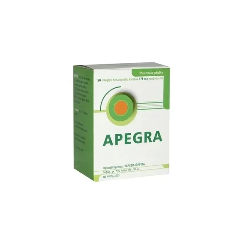 Апегра капсули при простатит 175мг х50 Велеви Фарма