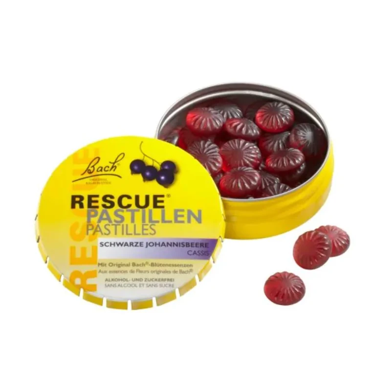 Rescue пастили касис при свръхнапрежение 50г