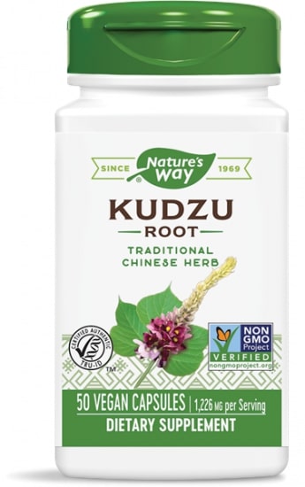 Кудзу капсули при никотинова и алкохолна зависимост 613мг х50 Nature's Way