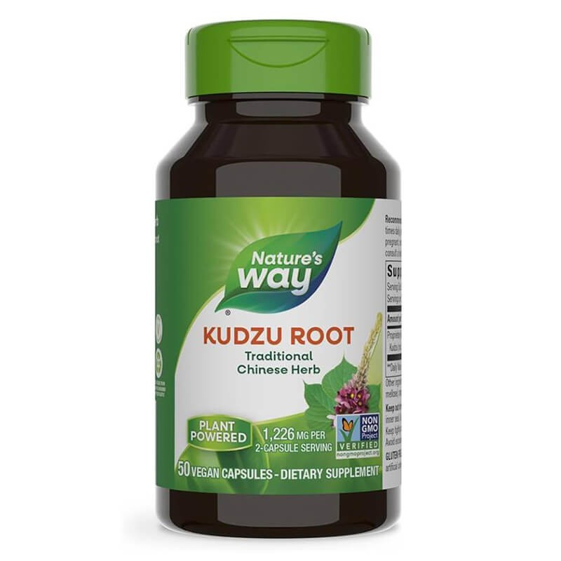 Кудзу капсули при никотинова и алкохолна зависимост 613мг х50 Nature's Way