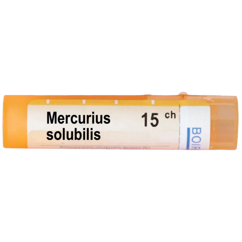 Mercurius solubilis 15 ch