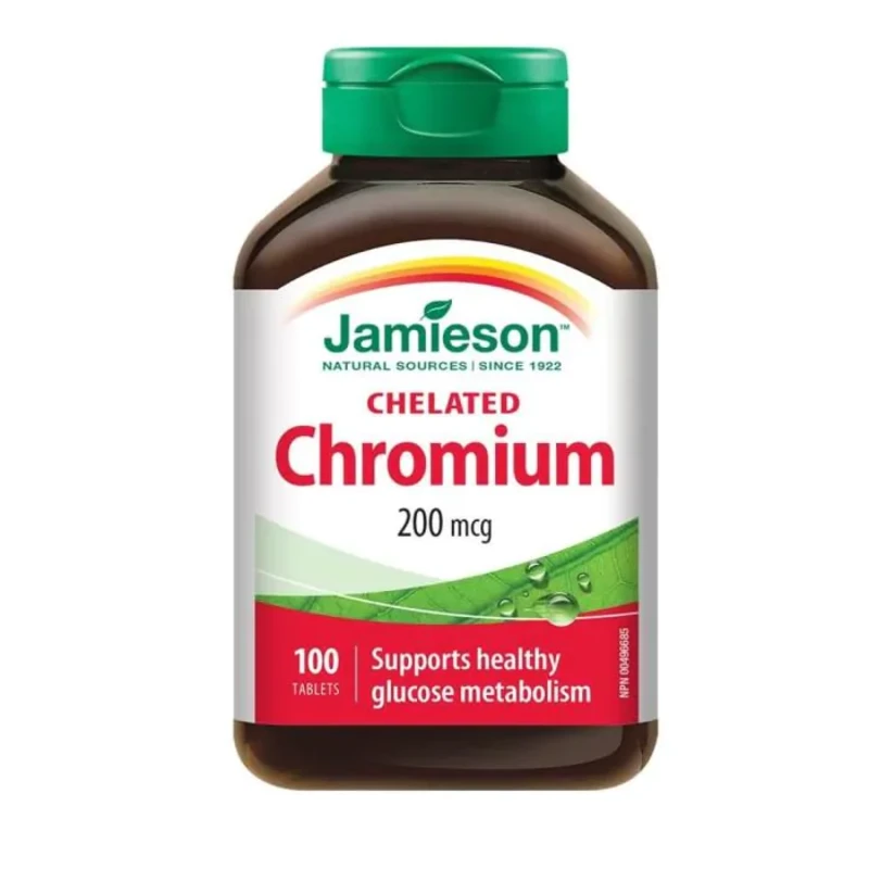 Хром таблетки 200мкг х100 Jamieson