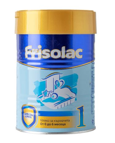 Frisolac 1 Мляко за кърмачета 0-6 месеца 400г
