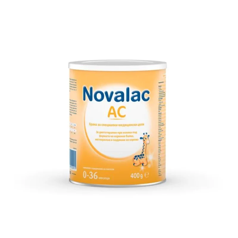 Novalac AC Мляко за кърмачета при колики 0-12 месеца 400г