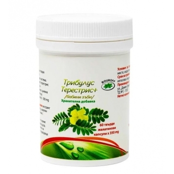 Трибулус терестрис+ капсули за благоприятстване на мъжка полова система х60 Буров