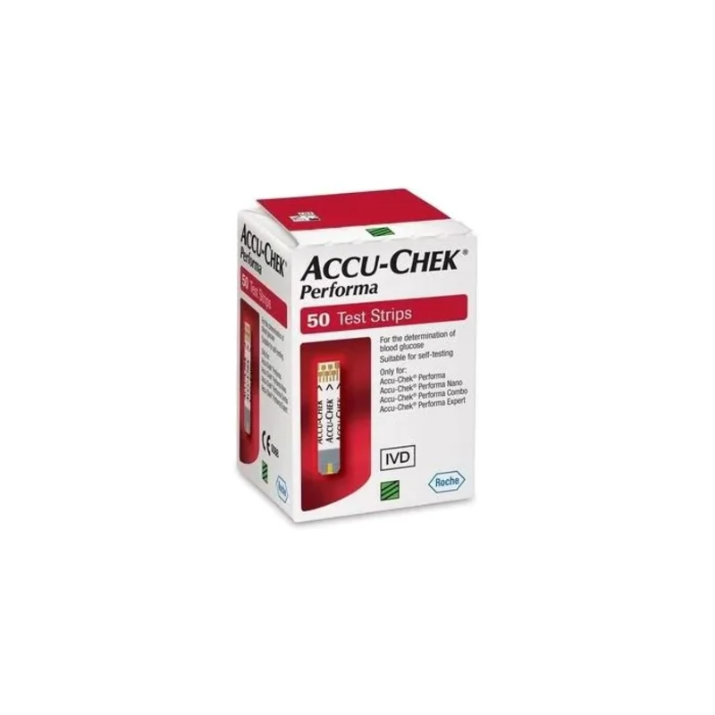 Тест ленти за кръвна захар Accu-Chek Performa х50 Roche