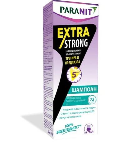 Паранит шампоан extra strong 200мл