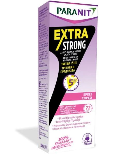 Паранит спрей extra strong 100мл