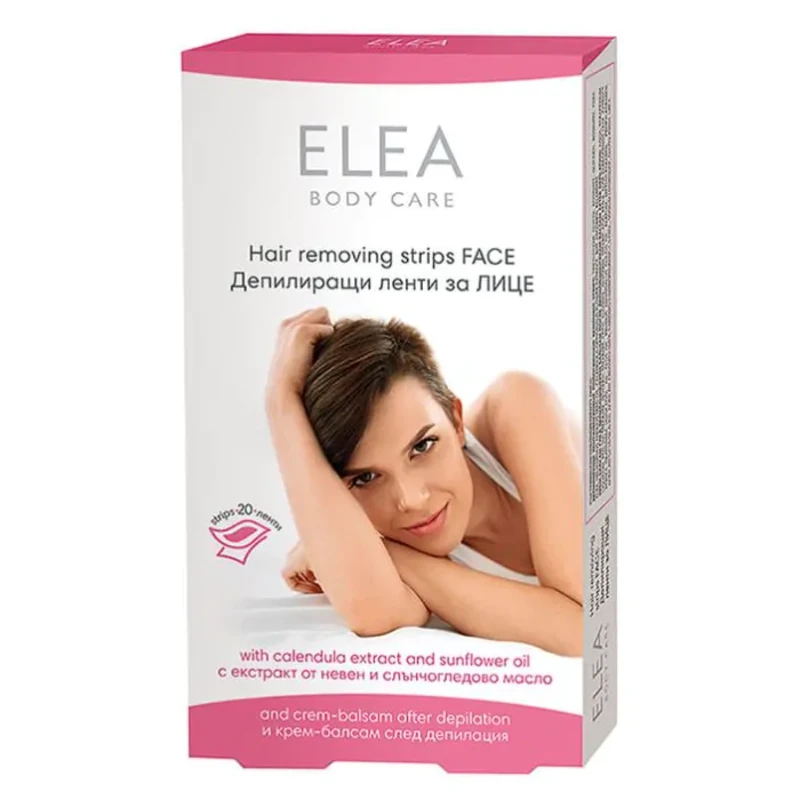 Елеа депилиращи ленти за лице х 20