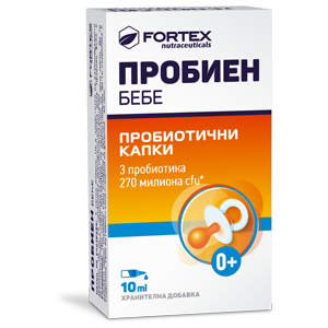 Пробиен бебе пробиотични капки 10мл Fortex