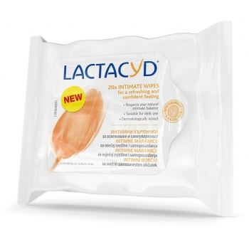 Лактацид кърпички daily х 15