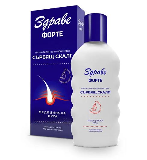 Шампоан Здраве Форте при сърбящ скалп 130 мл