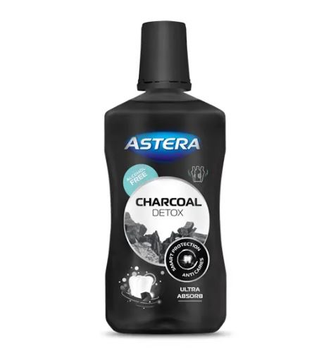 Вода за уста Astera Charcoal 300 мл