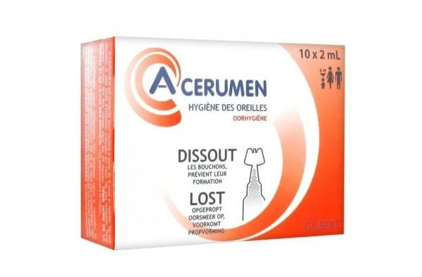 А-церумен капки за уши за ушна хигиена 2мл х 10