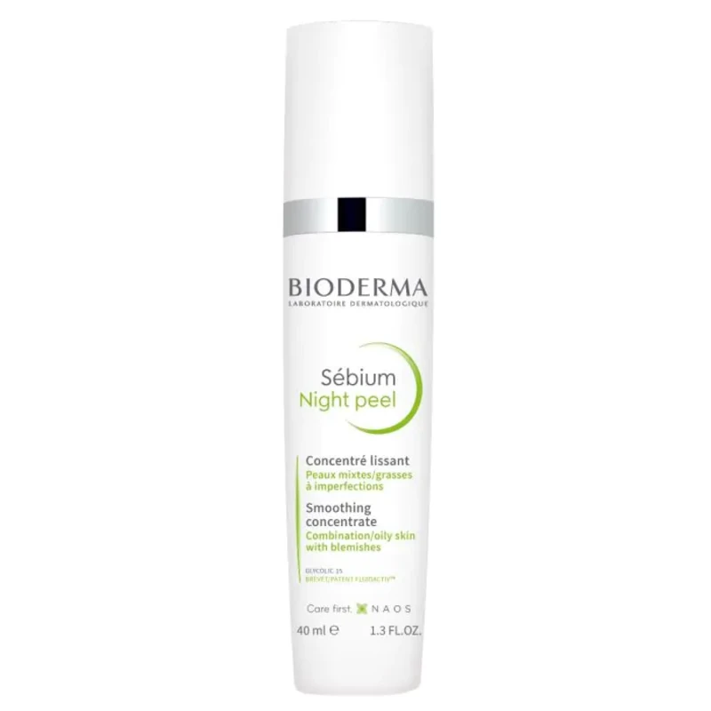 Bioderma sebium нощен пилинг 40мл