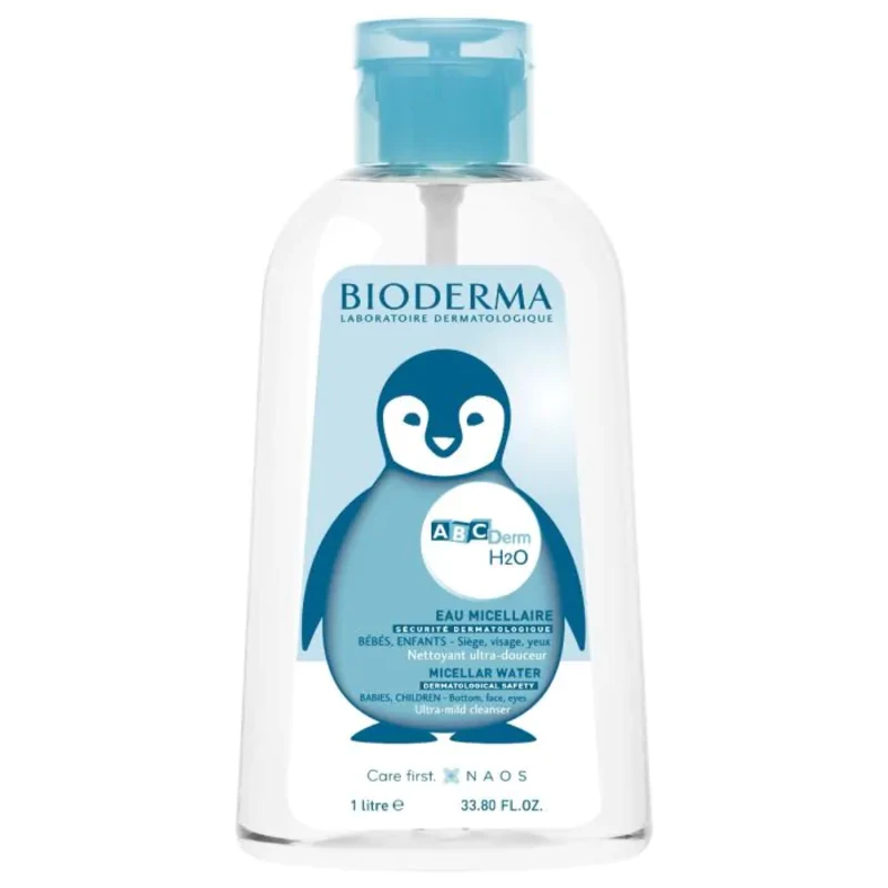 Bioderma abc derm н2о мицеларен разтвор 1л