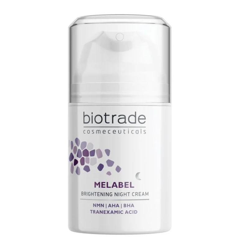 Мелабел изсветляващ нощен крем 50 мл biotrade