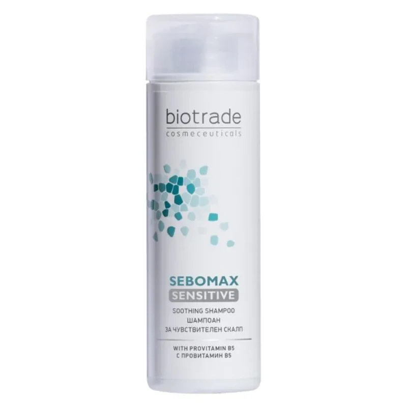 Себомакс сензитив шампоан за чувствителен скалп 200мл biotrade