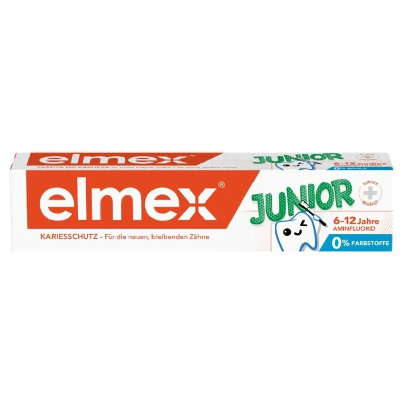 Паста за зъби елмекс juniors 6-12 75мл