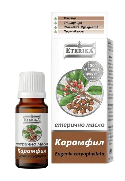 Масло от карамфил 10мл етерика