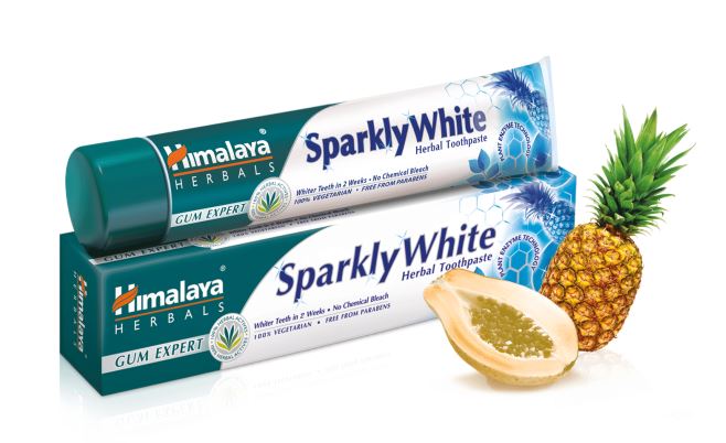 Паста за зъби хималая избелваща без флоурид 75мл