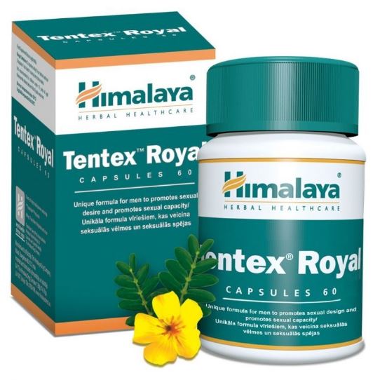 Тентекс Роял таблетки подпомага функцията на мъжката полова система х60 Himalaya