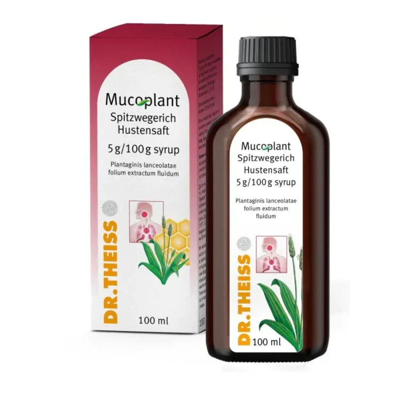 Мукоплант сироп при кашлица 100мл Dr. Theiss