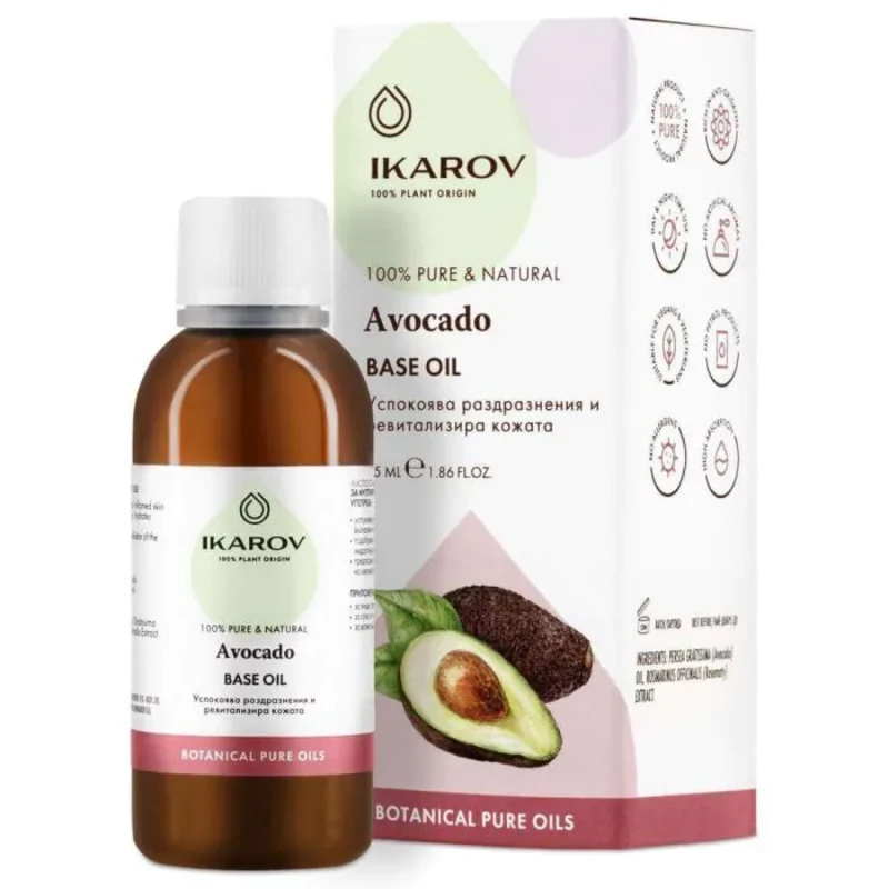 Масло авокадо 55мл икаров