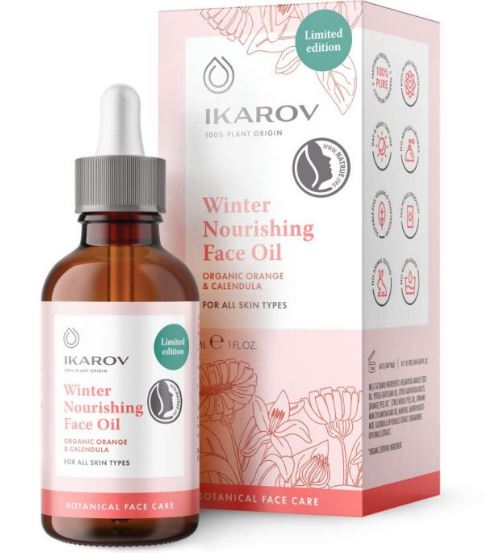 Масло за лице зимно подхранващо 30мл икаров