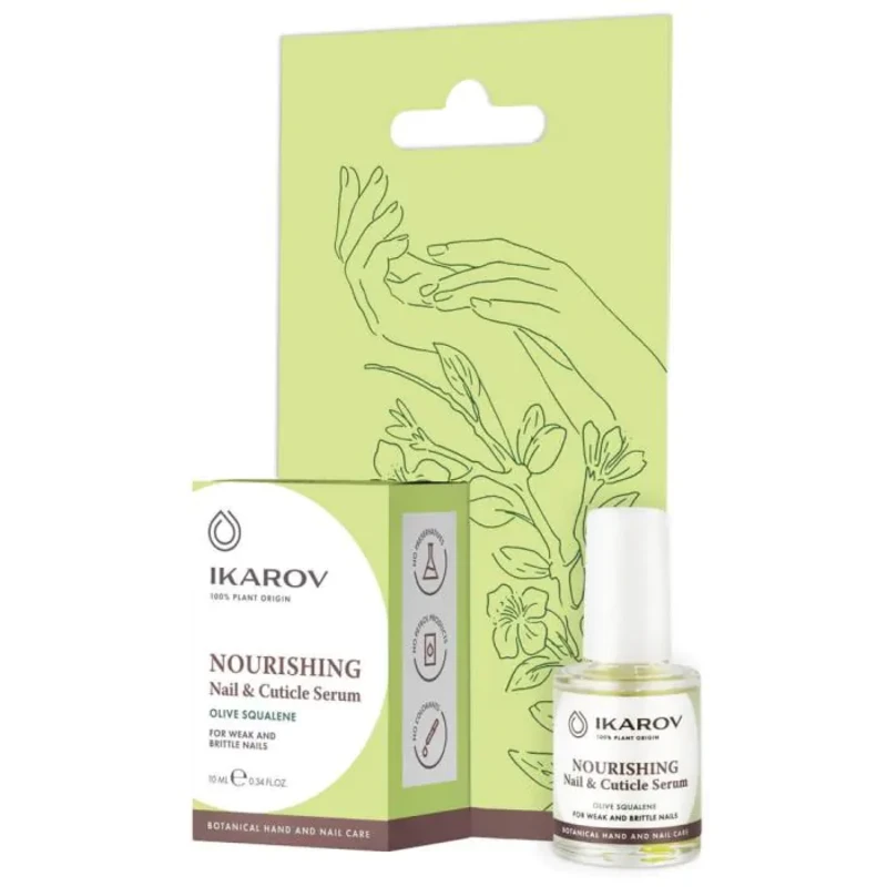 Серум за нокти и кожички за чупливи нокти 10мл икаров