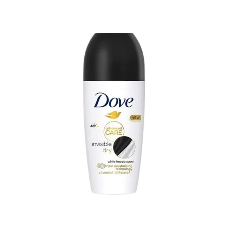 Dove Advanced Care Deo Invisible Dry рол-он против изпотяване 50 мл