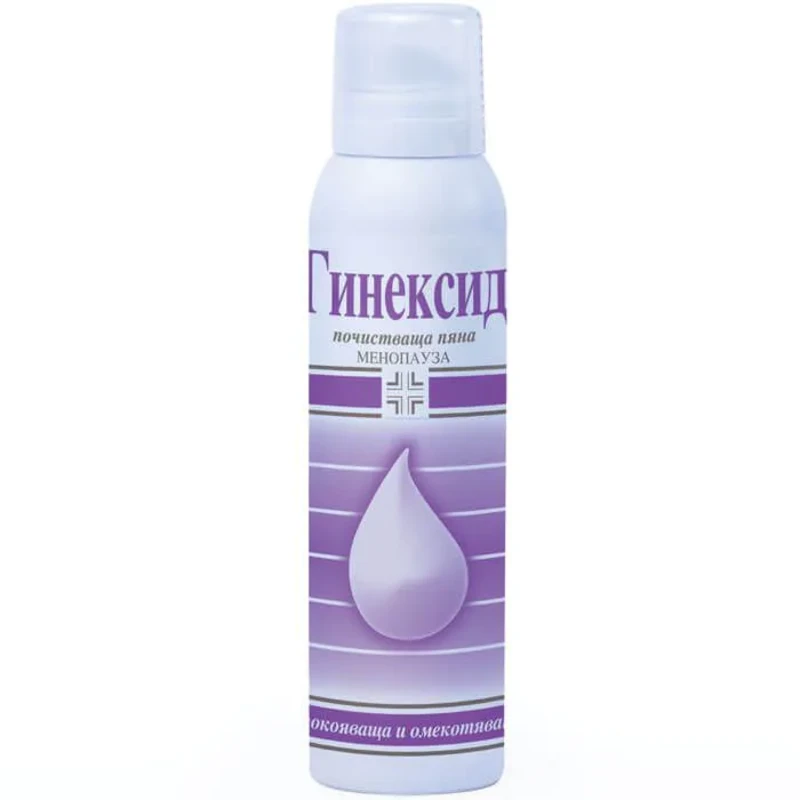 Гинексид Гинекологична почистваща пяна при менопауза 150 мл Naturpharma