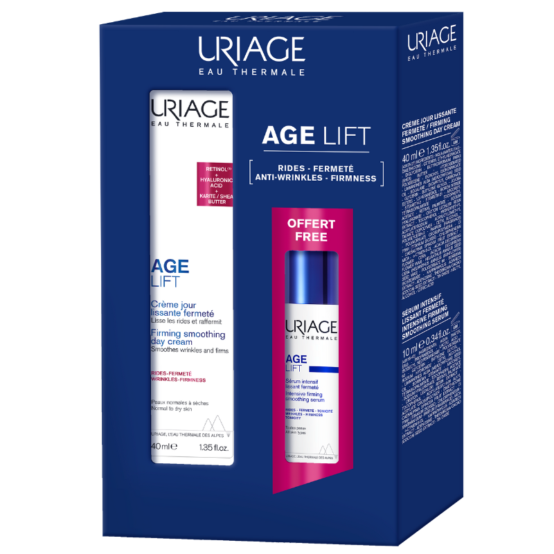 Комплект Uriage Age Lift Крем 40мл + Серум 10мл