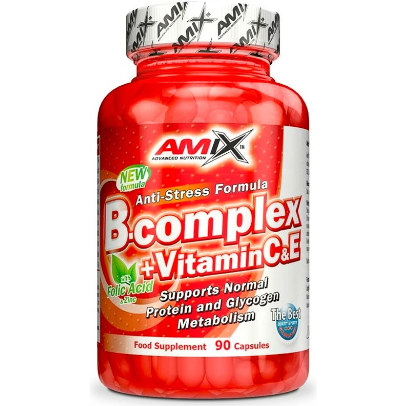 Amix Vitamin B-complex+Vitamin C &amp; E таблетки х90