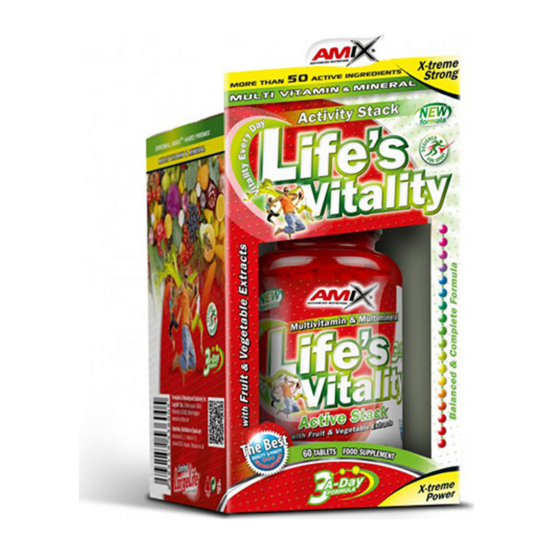 Amix lifes vitality active stack таблетки х60