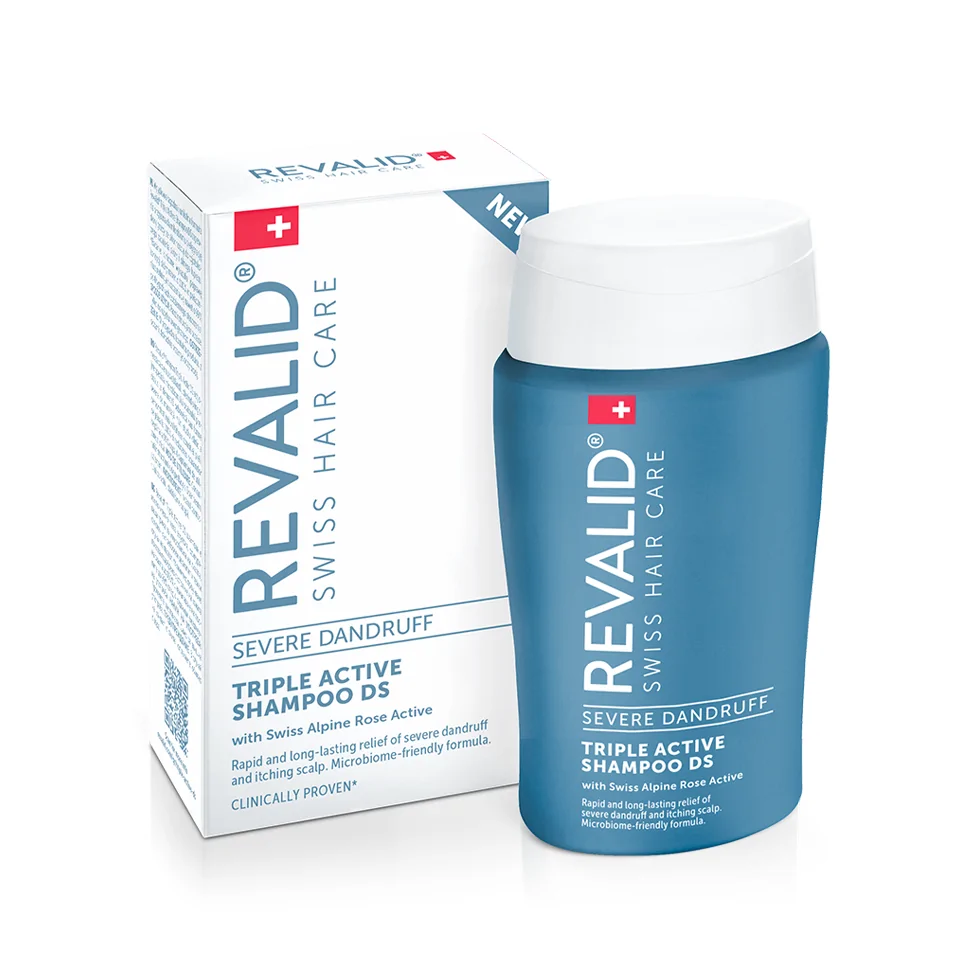Revalid Triple Active Шампоан DS при тежък пърхот и себореен дерматит 150мл