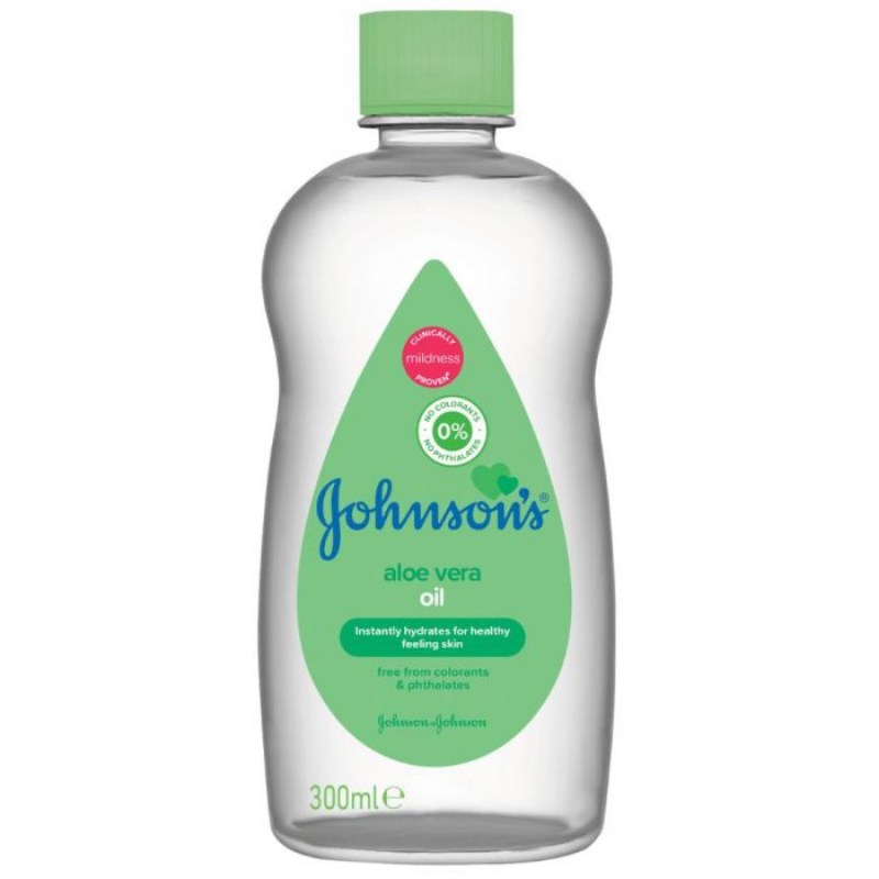 Johnson&#039;s Baby Бебешко олио за тяло с Алое Вера 300 мл