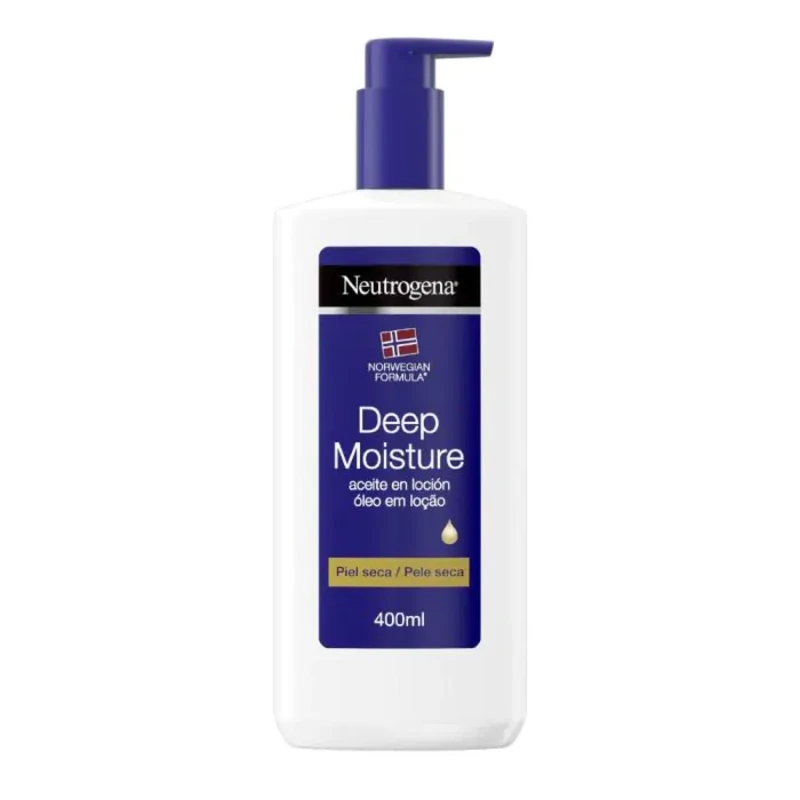 Neutrogena Норвежка формула дълбоко овлажняващ олио-лосион за суха кожа 400 мл