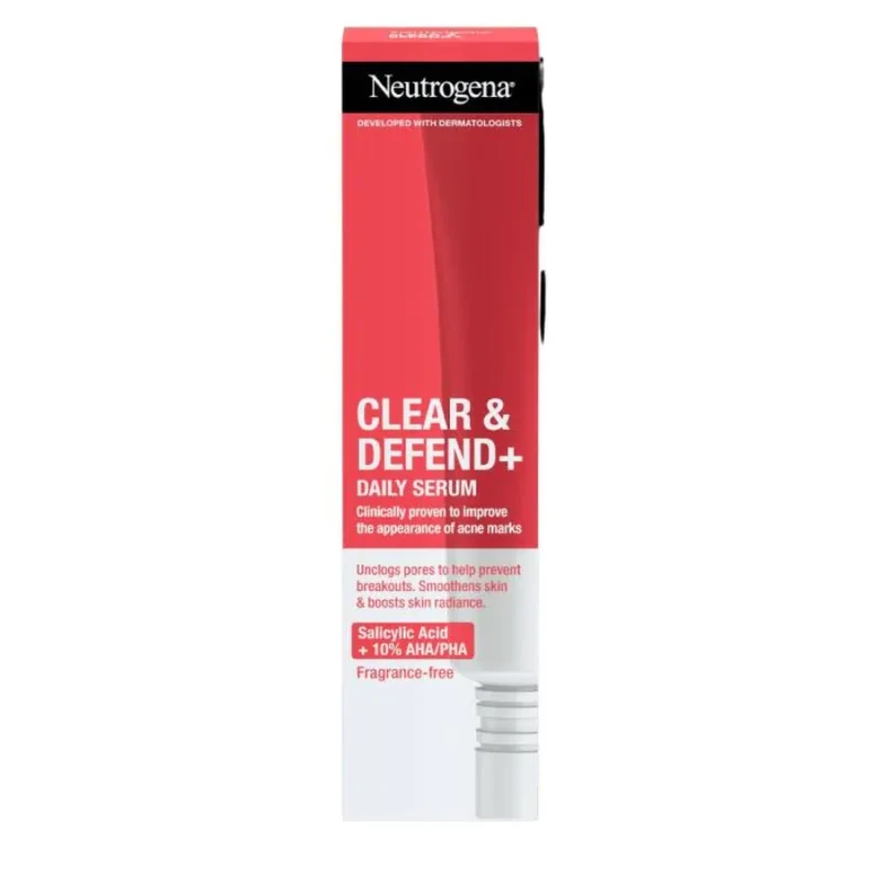 Neutrogena Clear&amp;Defend+ дневен серум 30 мл