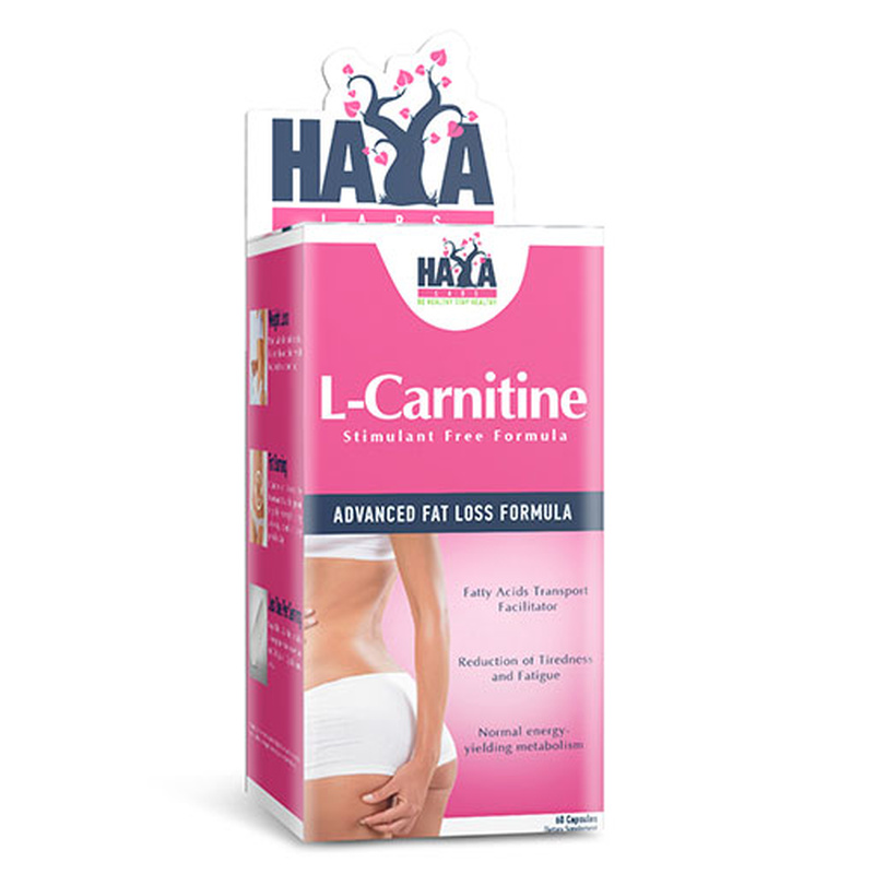 Haya Labs Л-Карнитин 250mg х 60 капсули