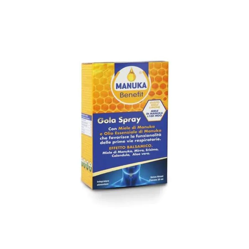 Manuka Benefit Спрей за гърло и горните дихателни пътища 20 мл
